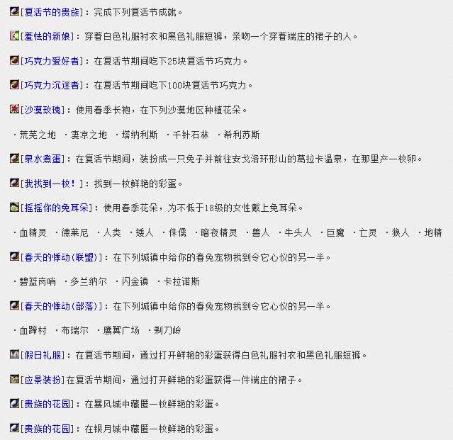 魔兽世界2017复活节攻略 巧克力可兑换兔宝宝