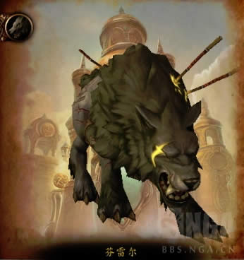 7.2版本猎人隐藏宠物 英灵殿BOSS狼神芬雷尔可抓!