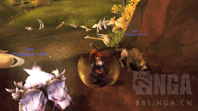 7.2版本猎人隐藏宠物 英灵殿BOSS狼神芬雷尔可抓!