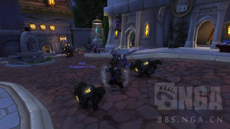 7.2版本猎人隐藏宠物 英灵殿BOSS狼神芬雷尔可抓!