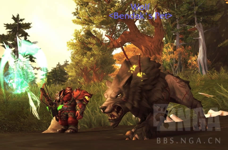 7.2版本猎人隐藏宠物 英灵殿BOSS狼神芬雷尔可抓!