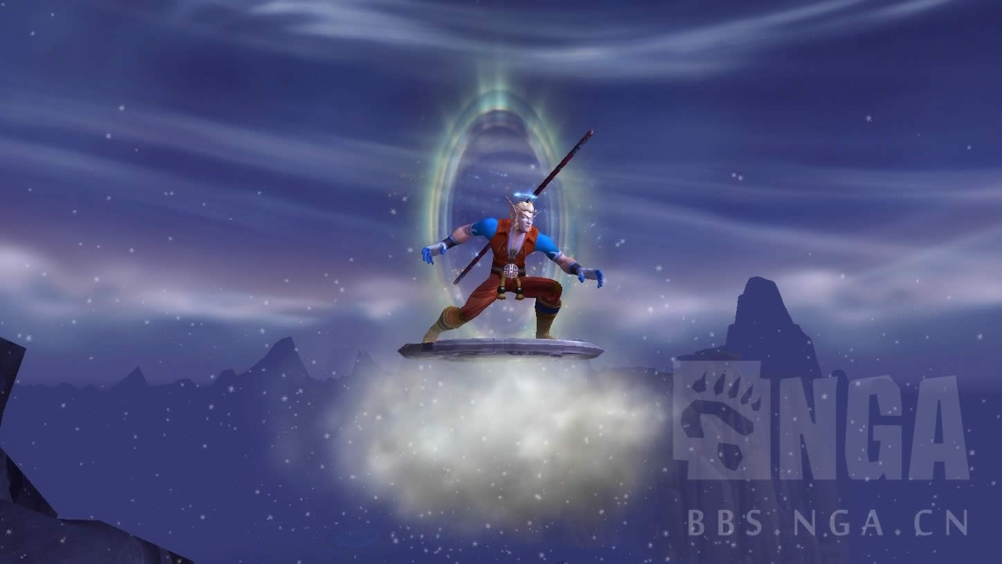 男血精灵布甲幻化：几分神似超级赛亚人COS