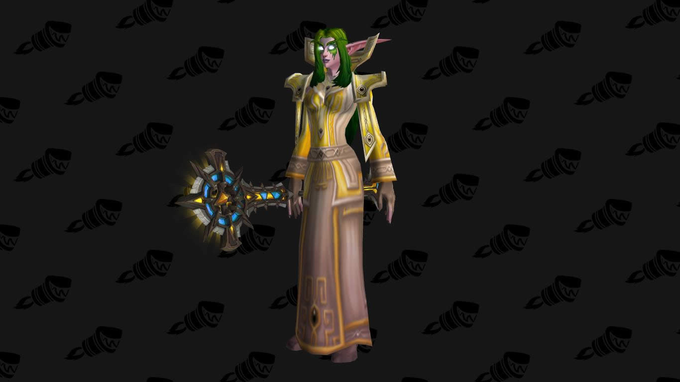 光影交织! 魔兽7.0牧师神器及套装幻化指引