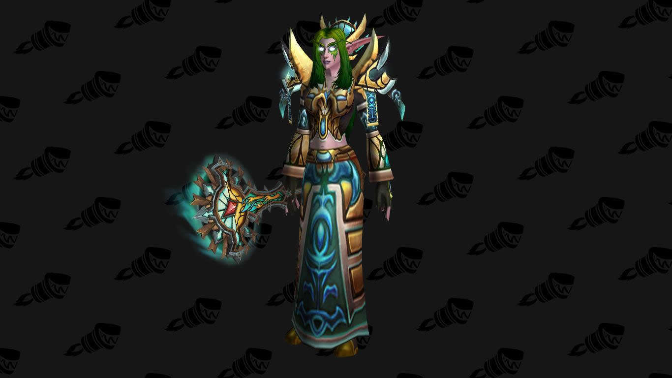 光影交织! 魔兽7.0牧师神器及套装幻化指引