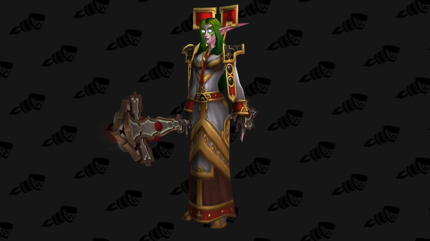 光影交织! 魔兽7.0牧师神器及套装幻化指引