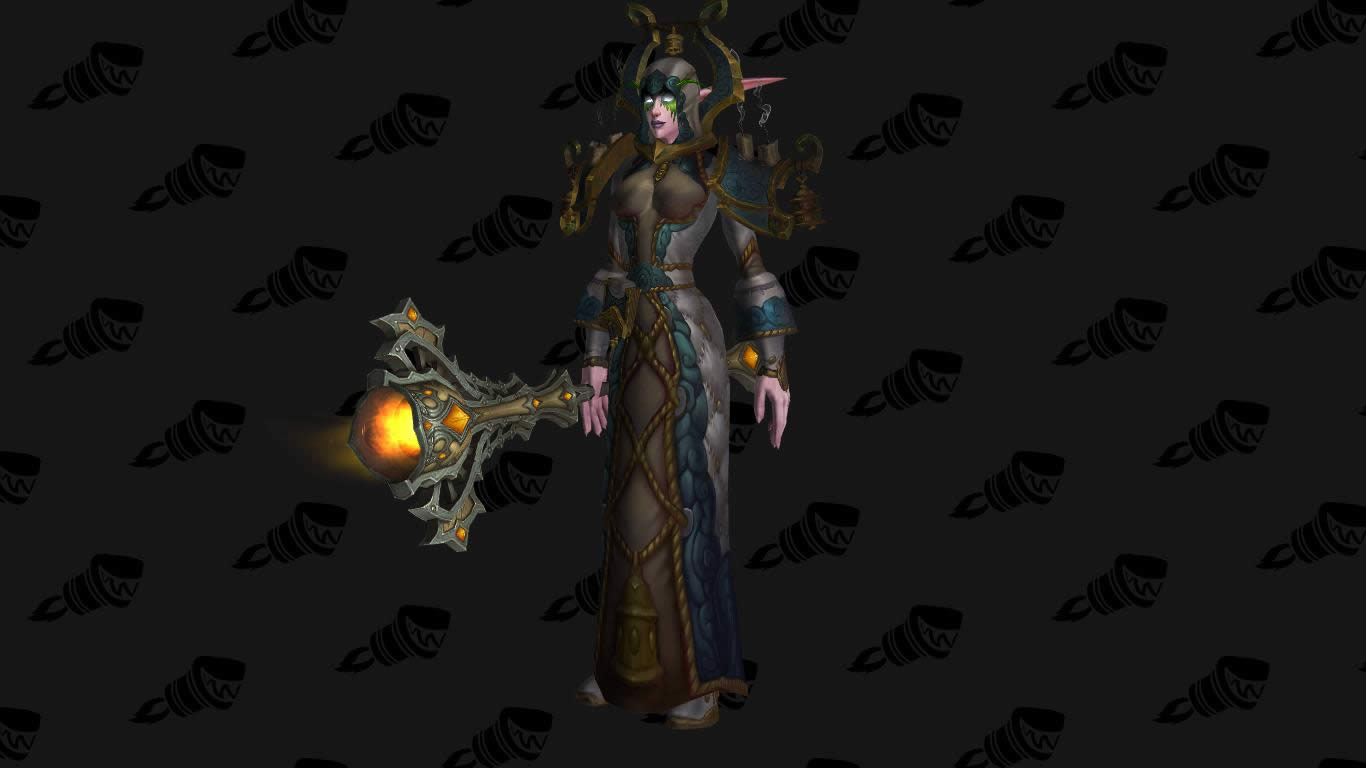 光影交织! 魔兽7.0牧师神器及套装幻化指引