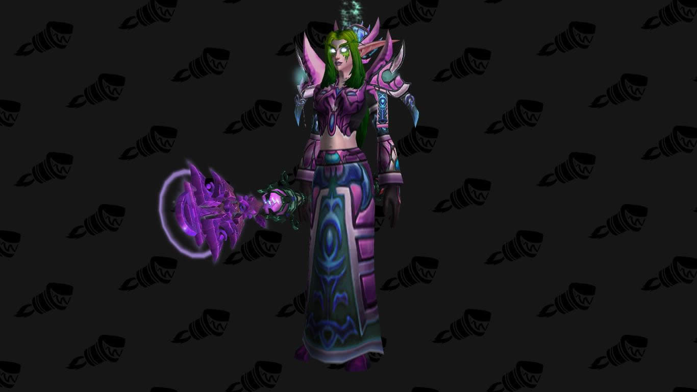 光影交织! 魔兽7.0牧师神器及套装幻化指引