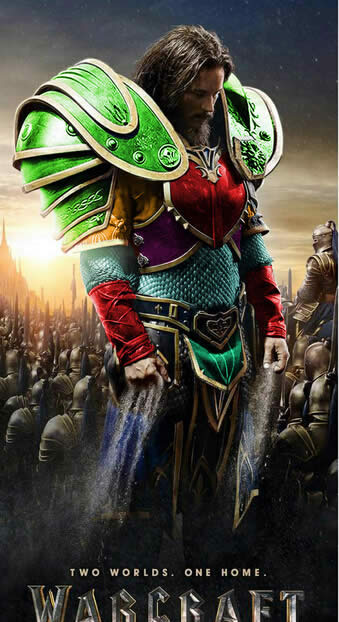 玩家恶搞漫画推荐:魔兽电影海报被玩坏了!